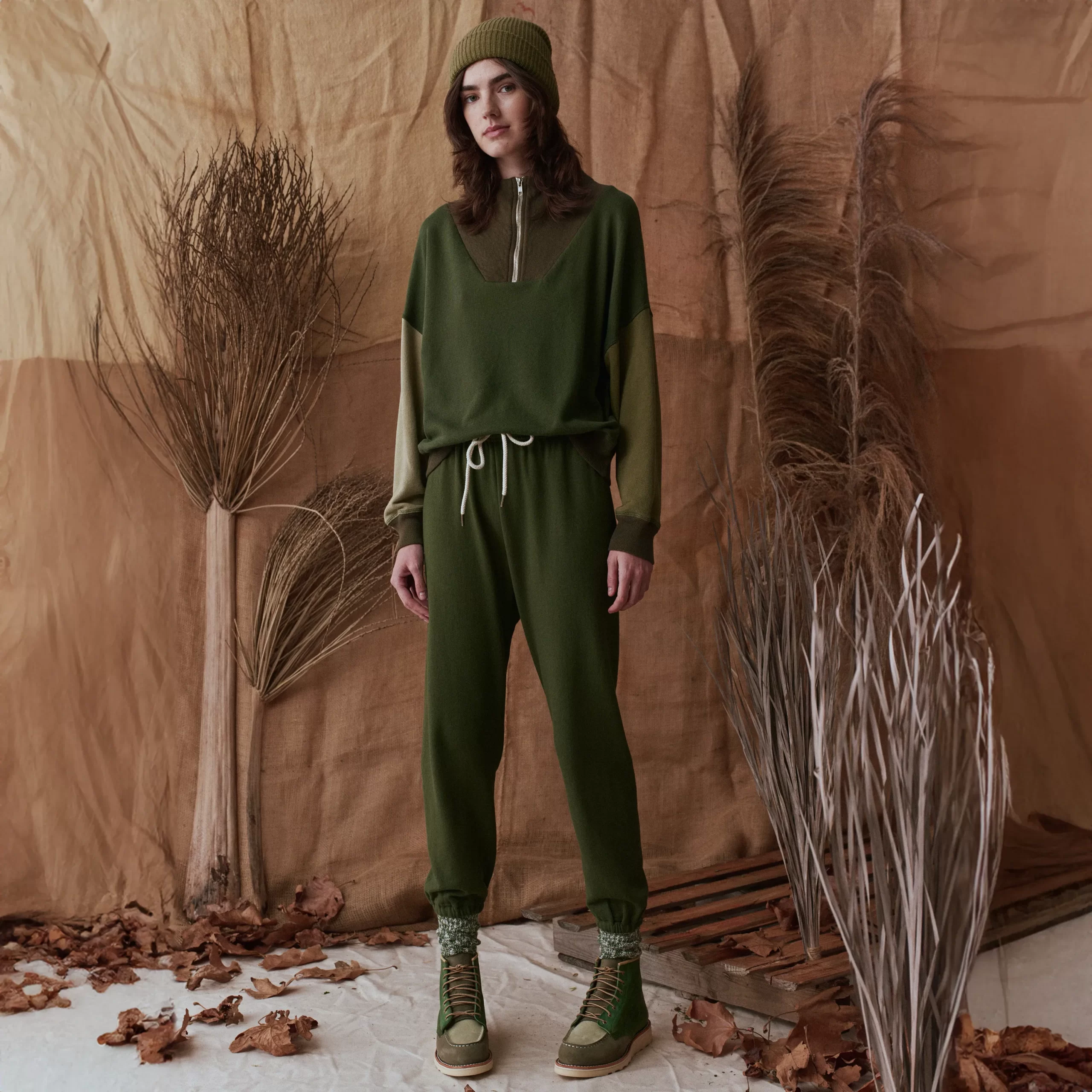 Classic Moc&reg; & THE GREAT.  Women's Short Boot in Multi Army - Image 7