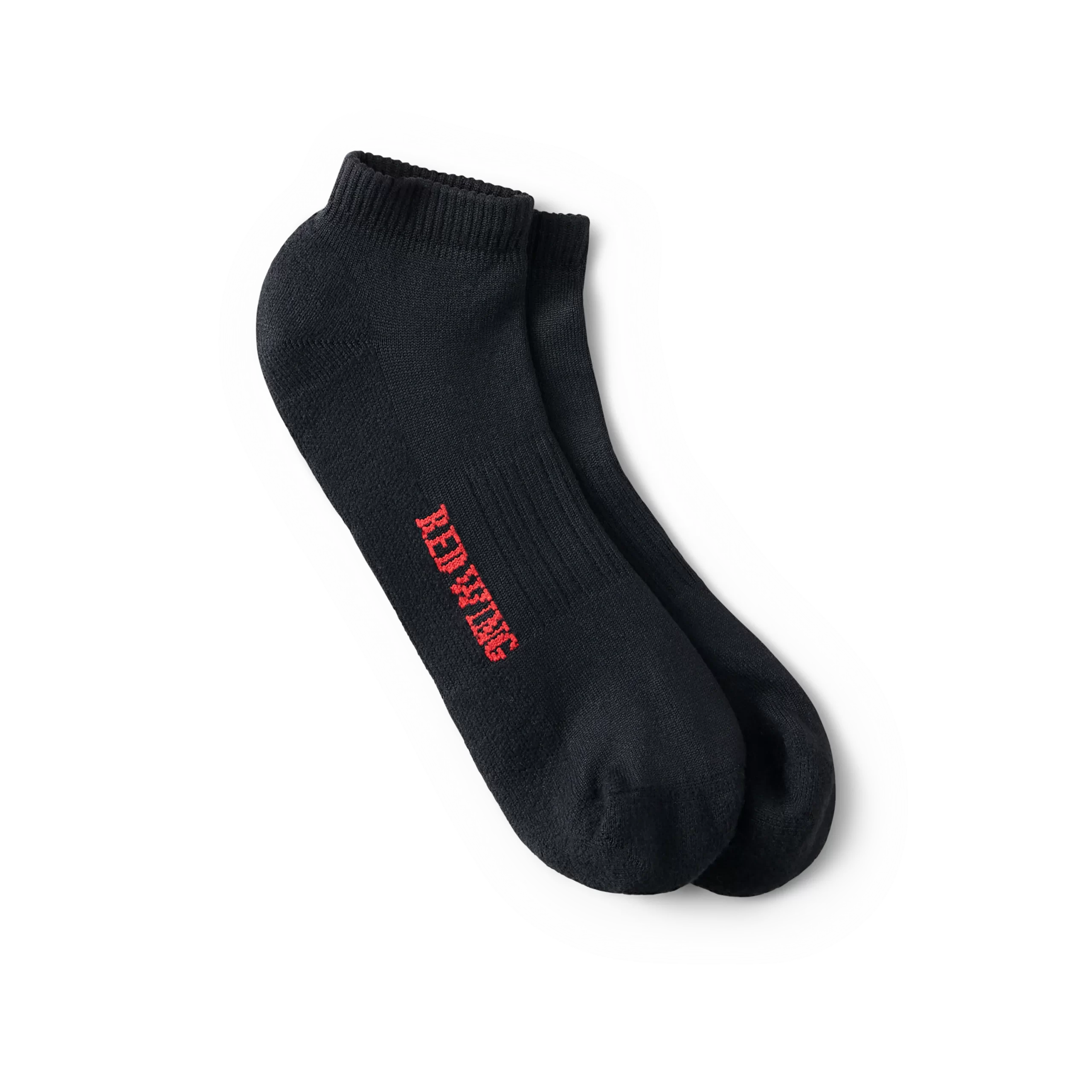 Nilit™ Breeze Cooling Light Weight Low Cut Unisex Breeze Nylon Low Cut Crew Sock in Black