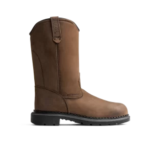 SuperSole&reg;  Men's 11-inch Waterproof Safety Toe Metguard Pull-On Boot