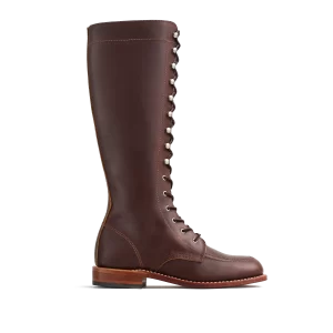 Gloria  Women's Tall Boot in Mahogany Oro-iginal Leather