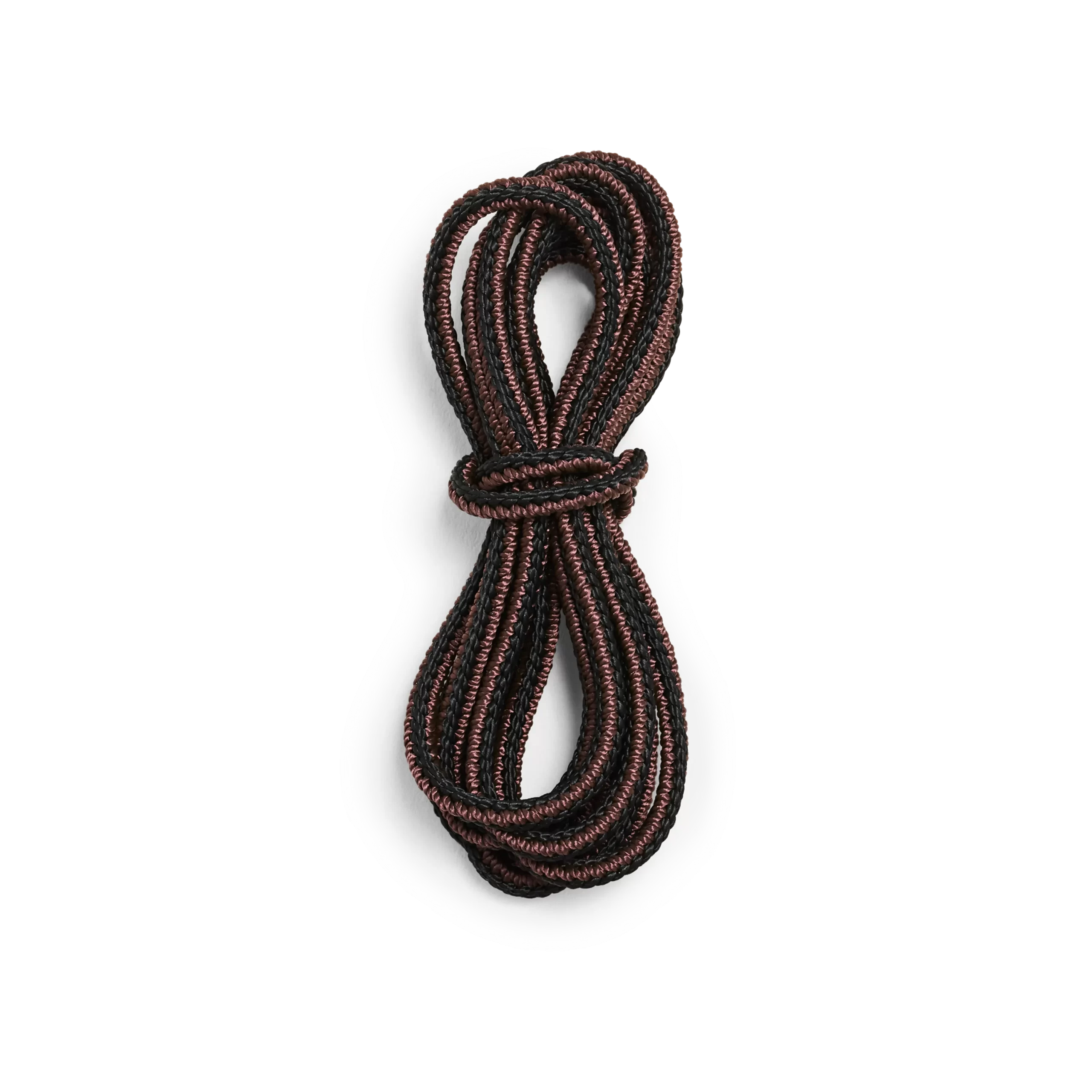 63-inch Taslan Lace Boot Laces in Black/Brown Taslan