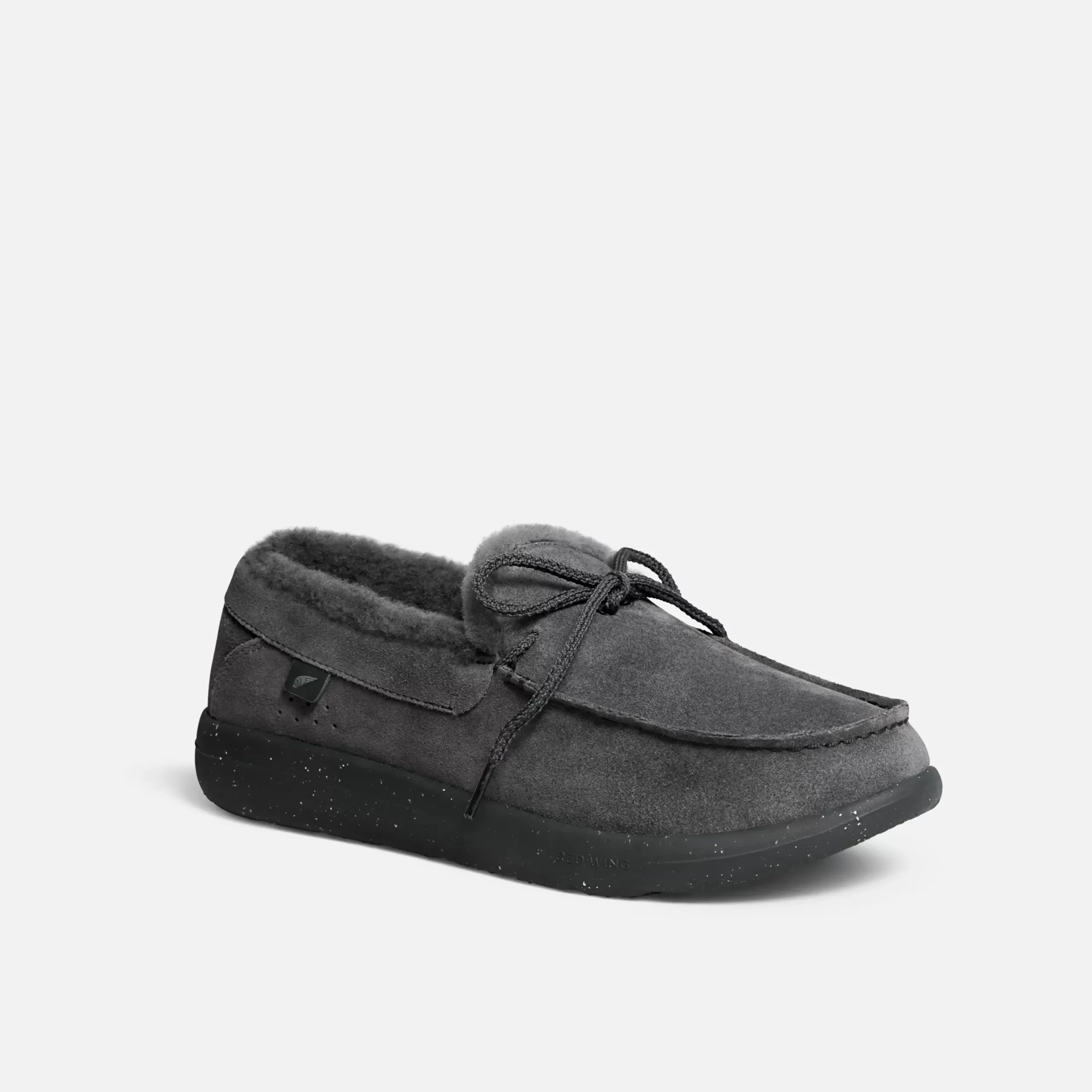 Drift Men's Suede Moc in Gray - Image 3