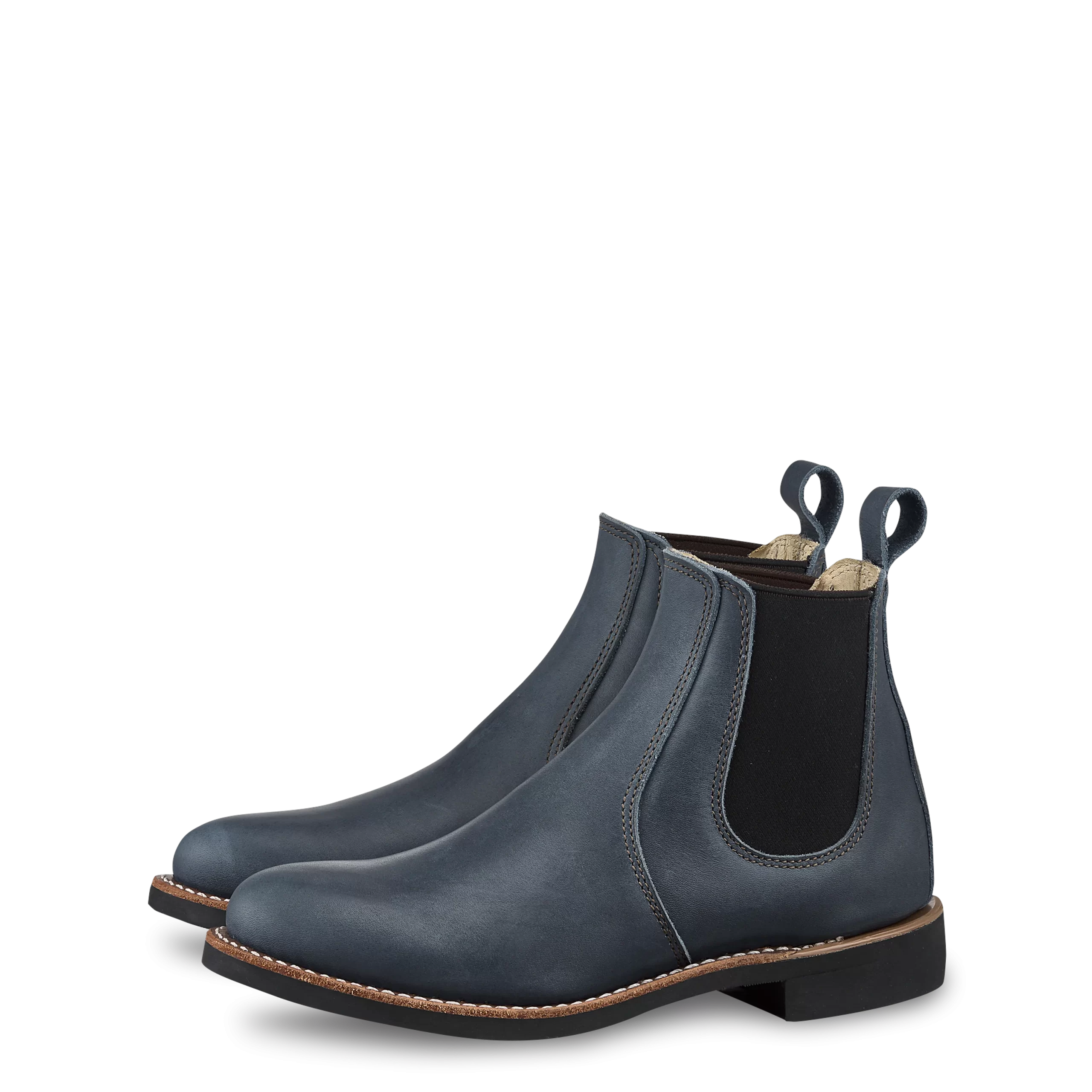 6-inch Chelsea Women's Short Boot in Indigo Legacy Leather - Image 5