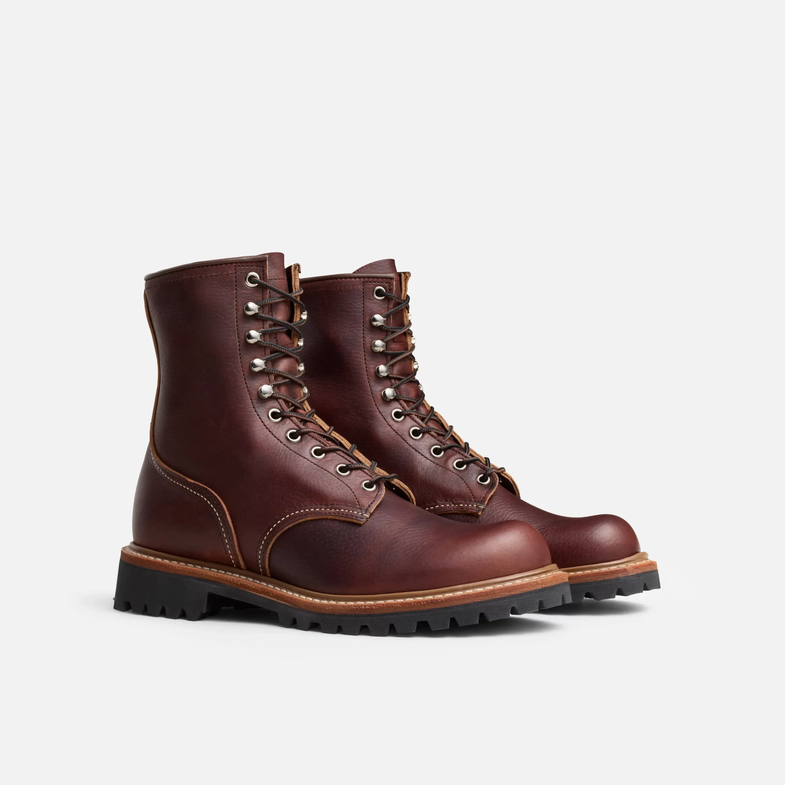 Logger Men's Logger Leather Boot in Briar - Image 3