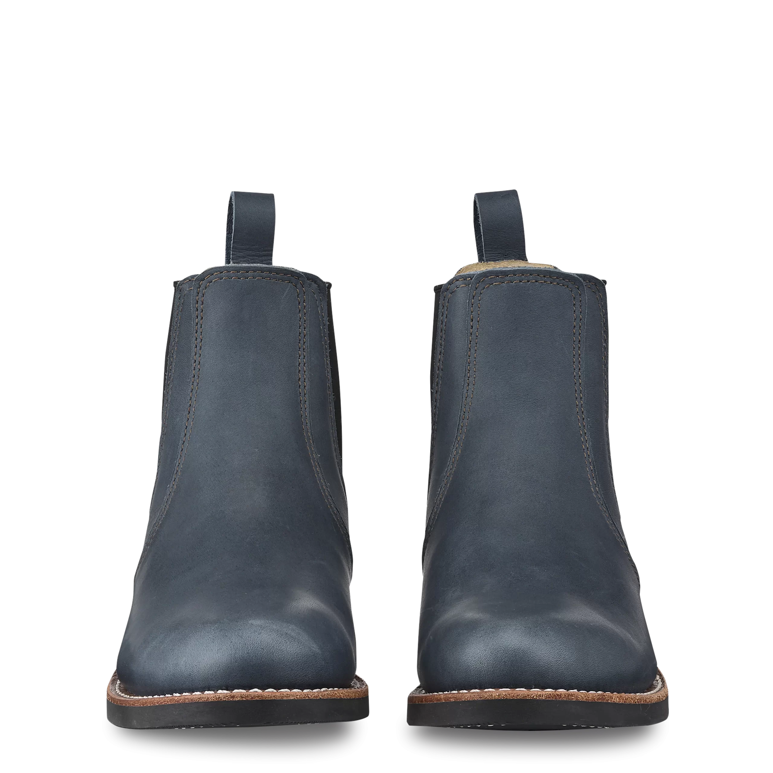 6-inch Chelsea Women's Short Boot in Indigo Legacy Leather - Image 3