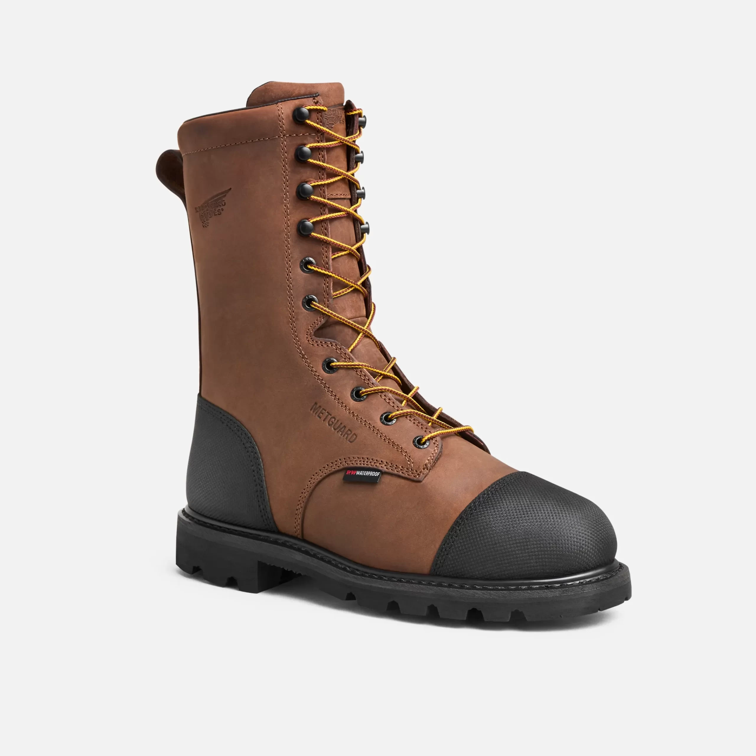 TruWelt Men's 10-inch Waterproof Safety Toe Metguard Boot - Image 3