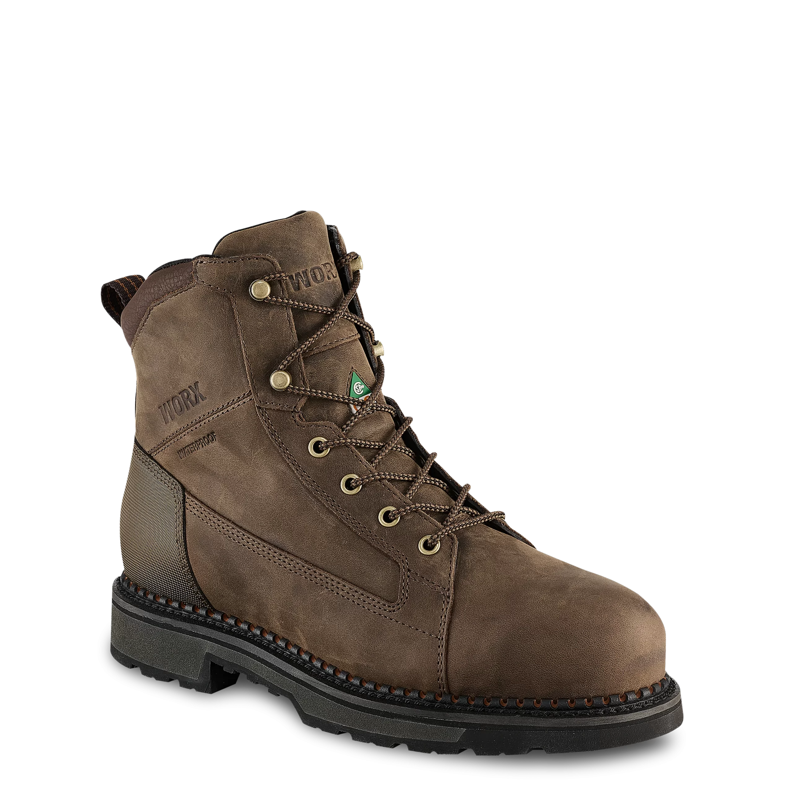 Axil Men's 6-inch Waterproof CSA Safety Toe Work Boot