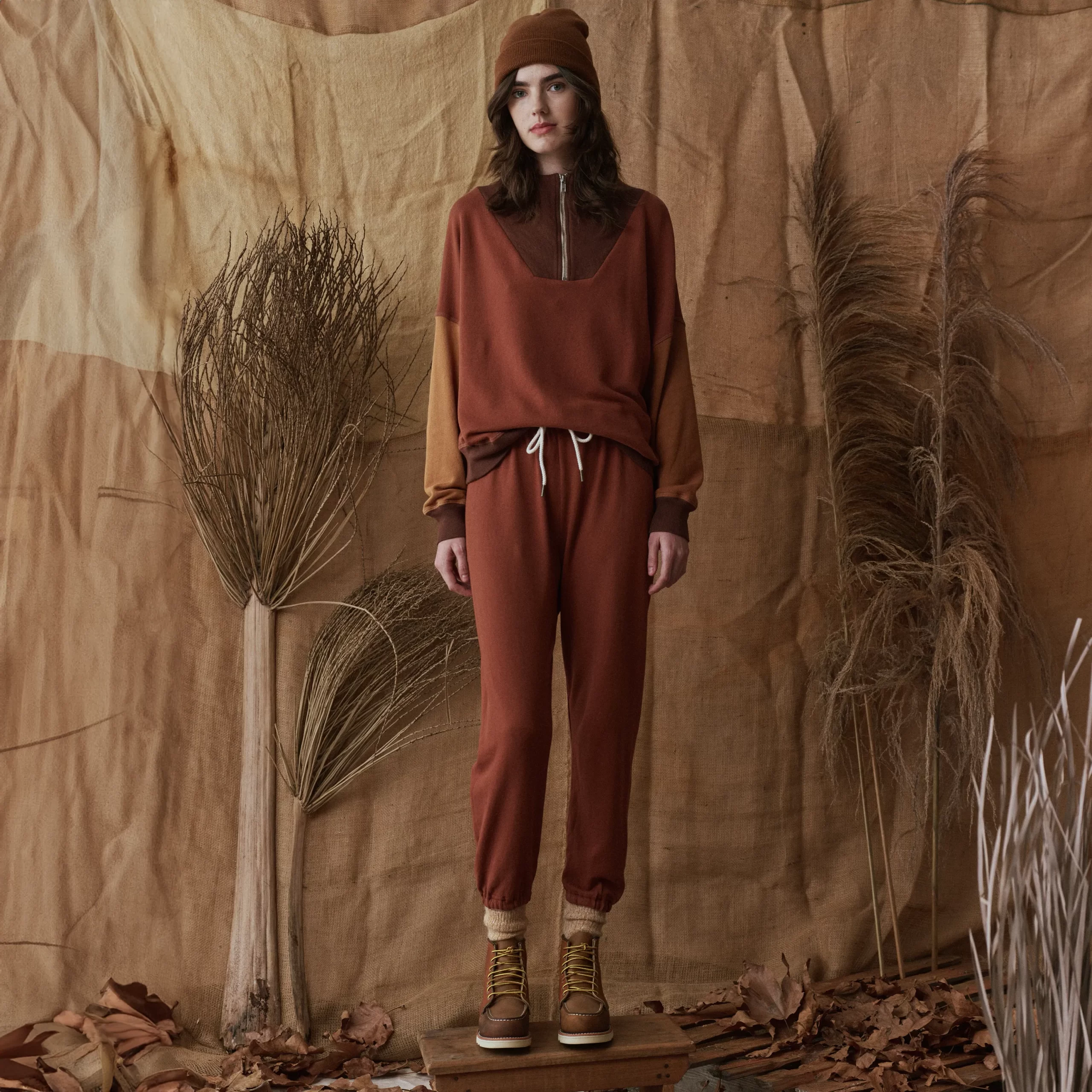 Classic Moc&reg; & THE GREAT.  Women's Short Boot in Multi Brown - Image 8