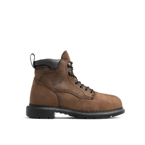 SuperSole&reg;  Men's 6-inch Waterproof Safety Toe Metguard Boot