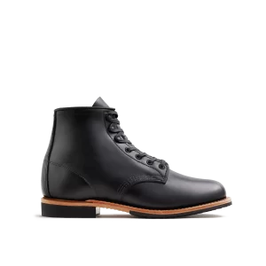Beckman   Men's 6-inch Boot in Black Excalibur Leather