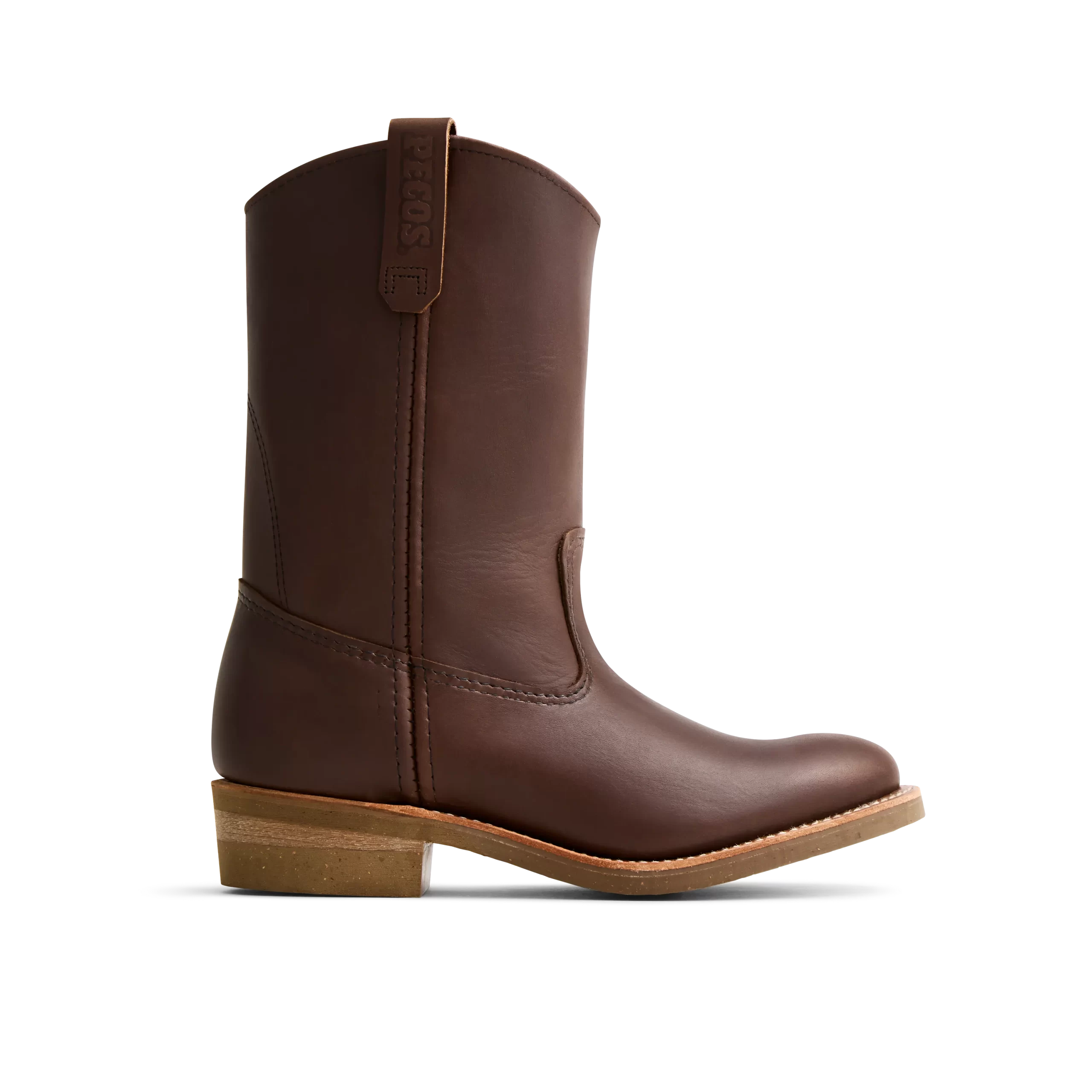 NailSeat Men's 11-inch Soft Toe Pull-On Boot