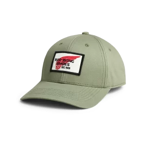 Embroidered Logo Ball Cap  Unisex Embroidered Logo Ball Cap in Green