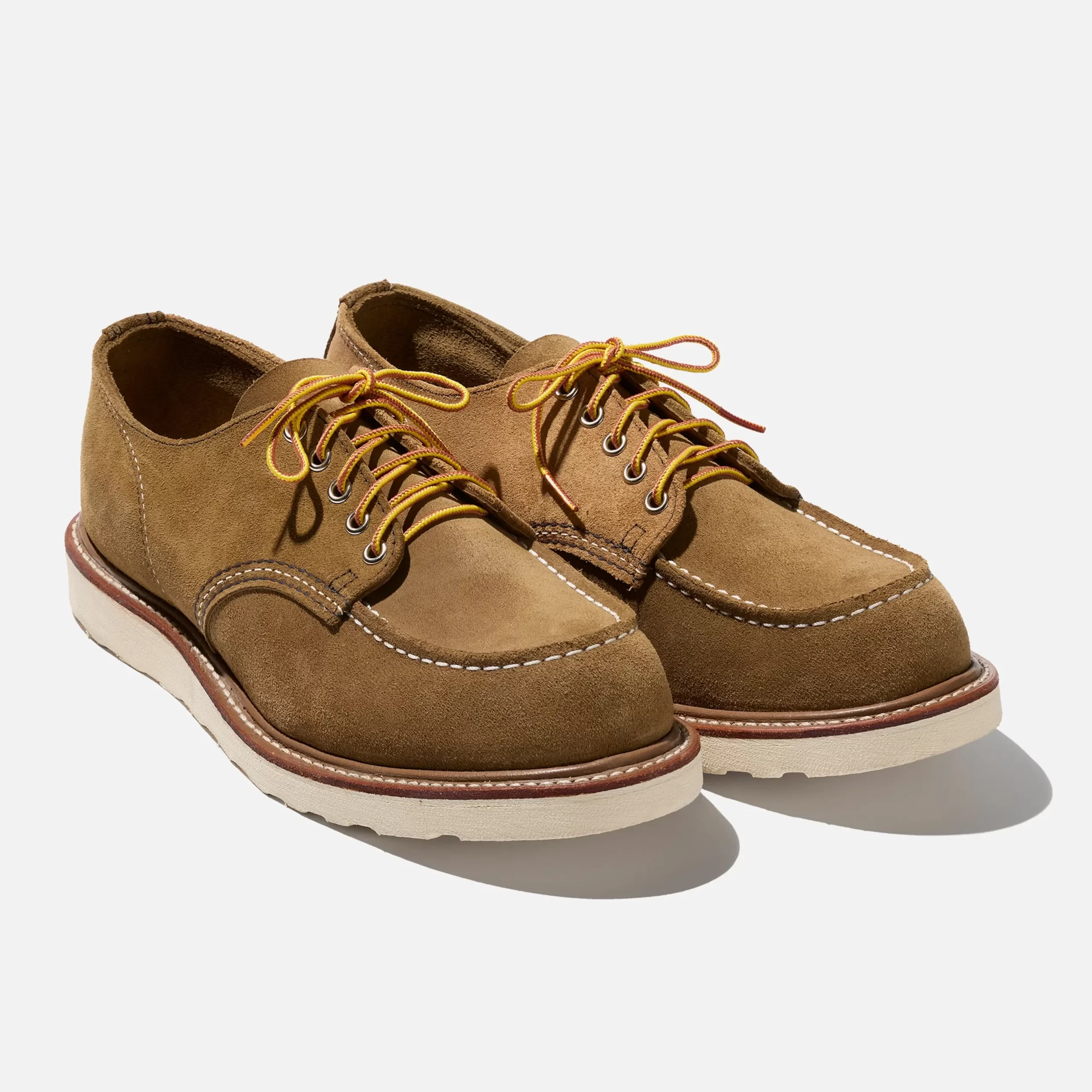 Engineered Garments Shop Moc Oxford Men's Oxford in Camel Multi Leather - Image 2